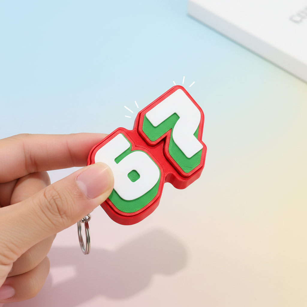 67 Fidget Clicker Keychain | ASMR Klikker Sleutelhanger | Meerdere Kleuren