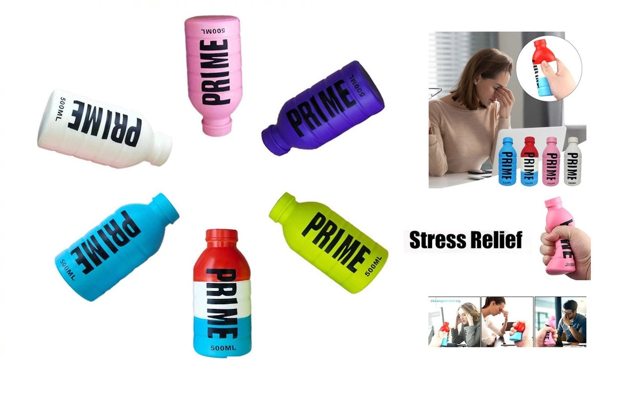 Prime Squishy Bottle / Flesjes Anti stress speelgoed
