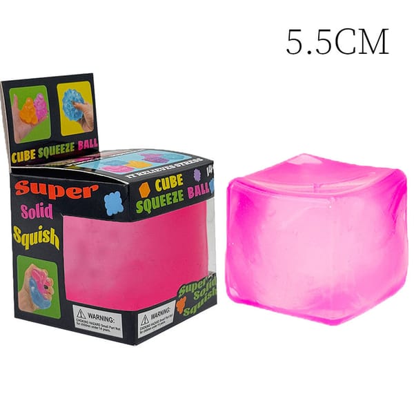 Squishy Squeeze Cube – Super Solid Sugar Squishy Vierkant