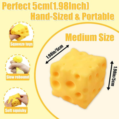 Squishy Cheese Toy - Kaas Squishy