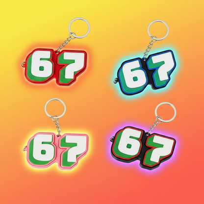 67 Fidget Clicker Keychain | ASMR Klikker Sleutelhanger | Meerdere Kleuren