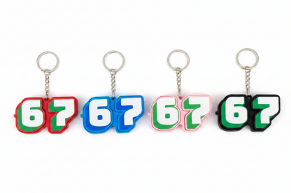 67 Fidget Clicker Keychain | ASMR Klikker Sleutelhanger | Meerdere Kleuren