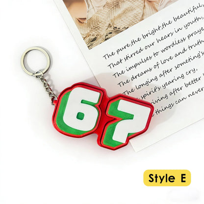 67 Fidget Clicker Keychain | ASMR Klikker Sleutelhanger | Meerdere Kleuren