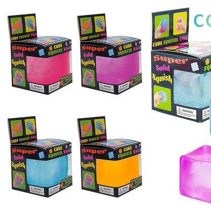 Squishy Squeeze Cube – Super Solid Sugar Squishy Vierkant