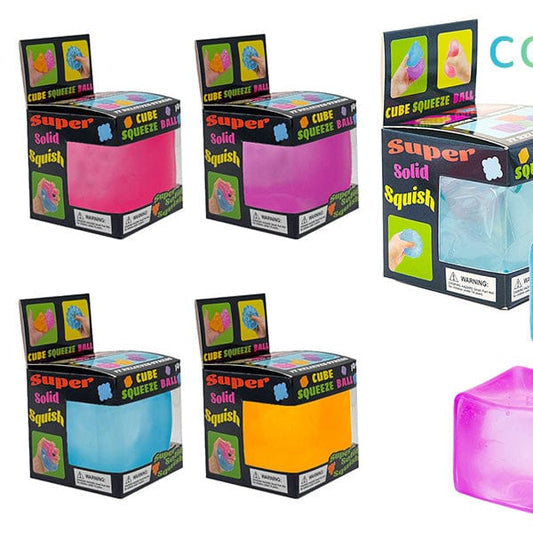Squishy Squeeze Cube – Super Solid Sugar Squishy Vierkant