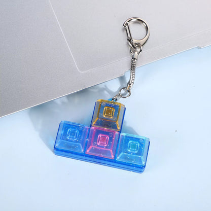 Glitter Fidget Tetris Keyboard Tetris Tegels – Tetris Vormen