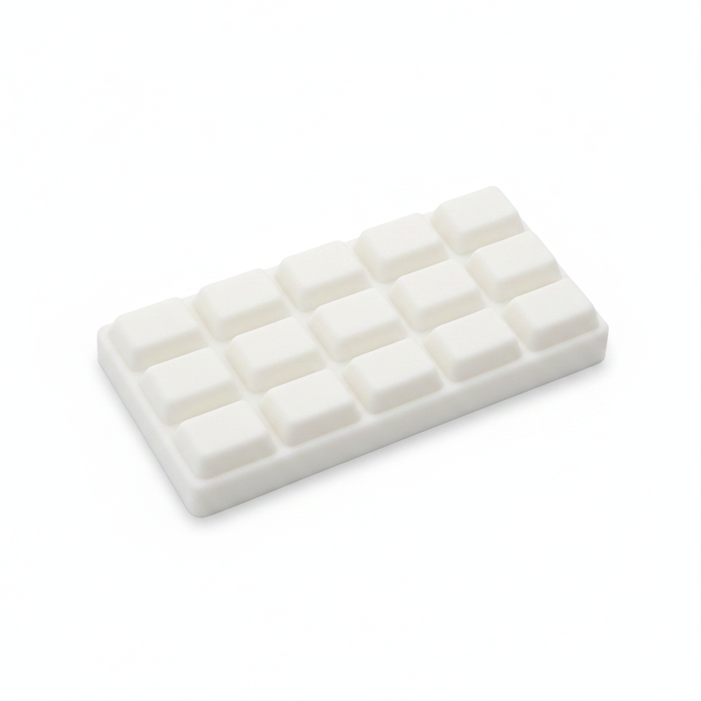 Witte squishy chocolade reep