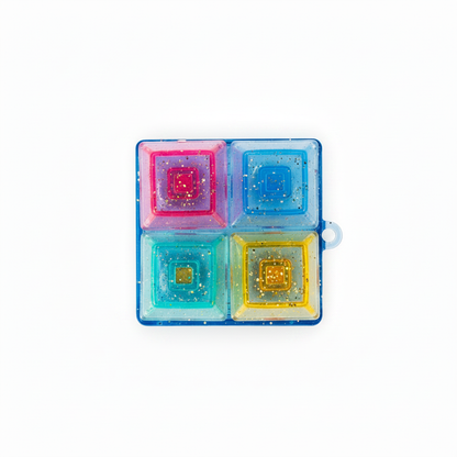 Tetris Glitter Fidget - Model 3