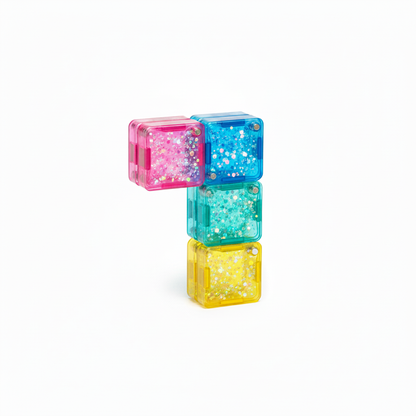 Tetris Glitter Fidget - Model 2