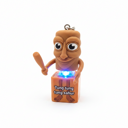 Italian Brainrot Fidget Clicker Sleutelhanger | Met Licht & Geluid | TikTok Viral