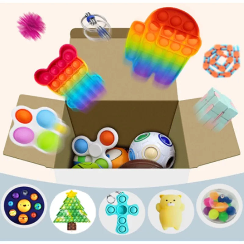 20 Stuks Mysterie Fidget Speelgoed Box voor Kinderen