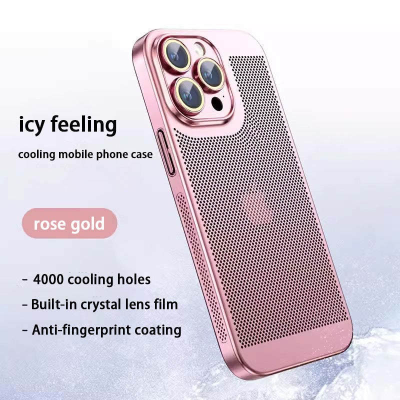 Electroplating Heat Dissipation Phone Case: MagSafe Compatible